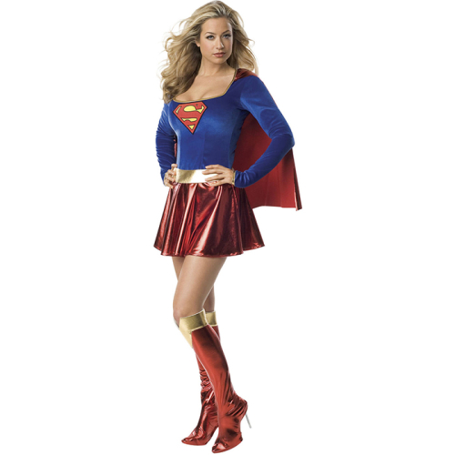 Supergirl kostuum dames