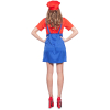 Super Mario kostuum dames rood (maat S/M)