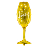 Folieballon wijnglas Cheers (80cm)