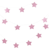 Glitter slinger Stars Roze (3m) 