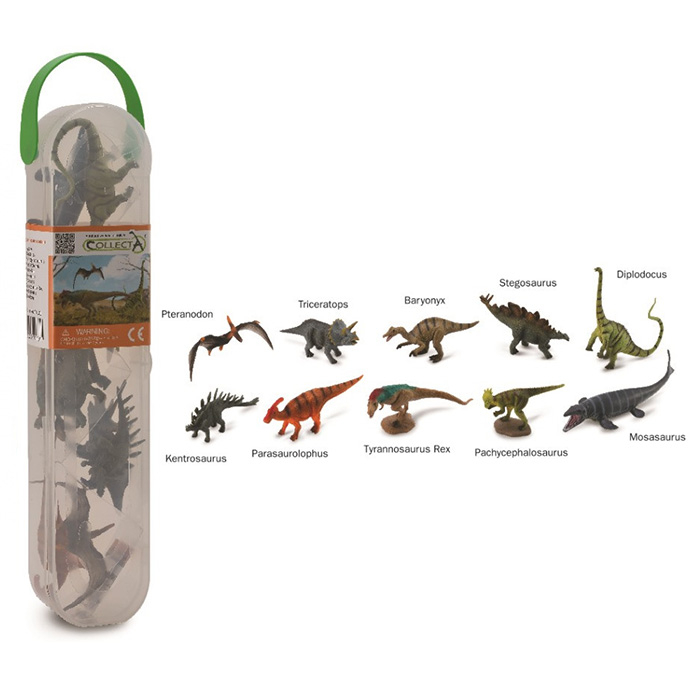 Speelset dinosaurussen prehistorie (10st) Collecta