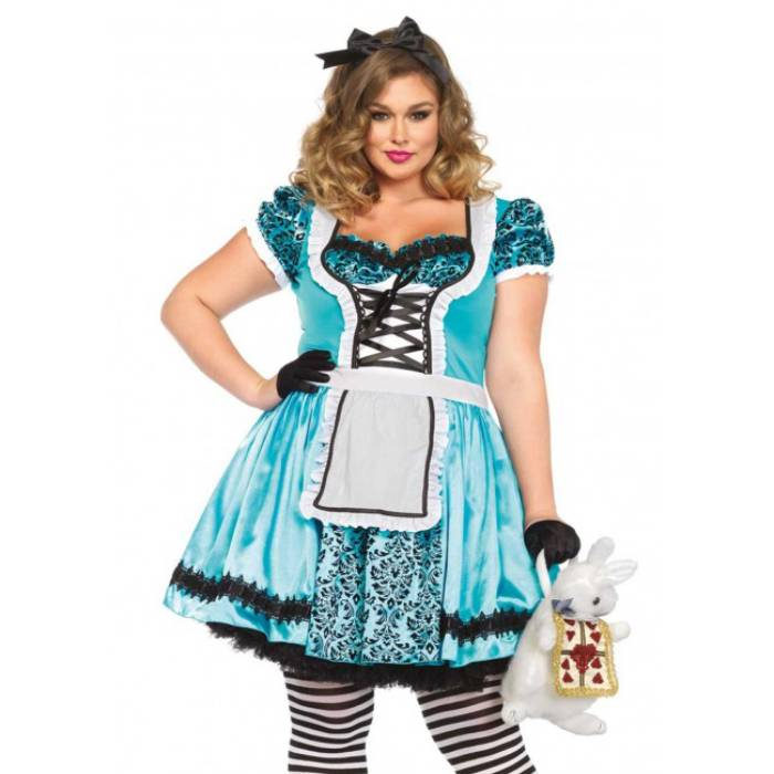 Tea Party Alice kostuum (maat 44-48) Leg Avenue