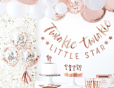 Nieuwe collectie: Twinkle twinkle babyshower
